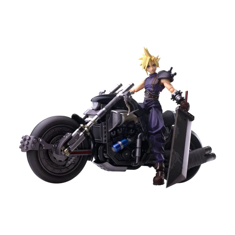 Square Enix Figura Final Fantasy VII Cloud Strife & Hardy-Daytona 15 cm