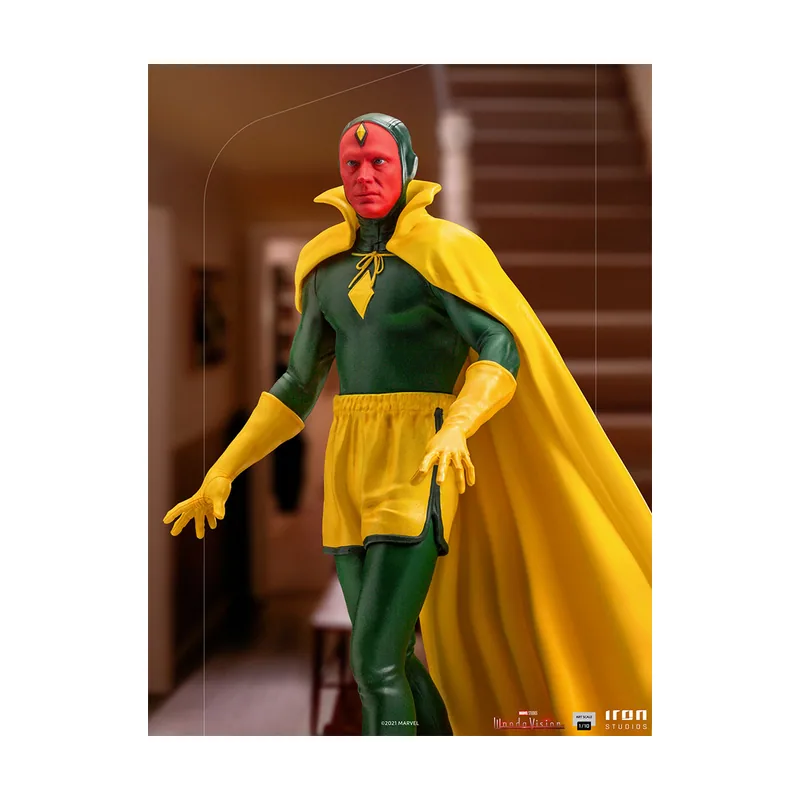 Iron Studios Figura Art Scale Marvel Wandavision Vision Halloween