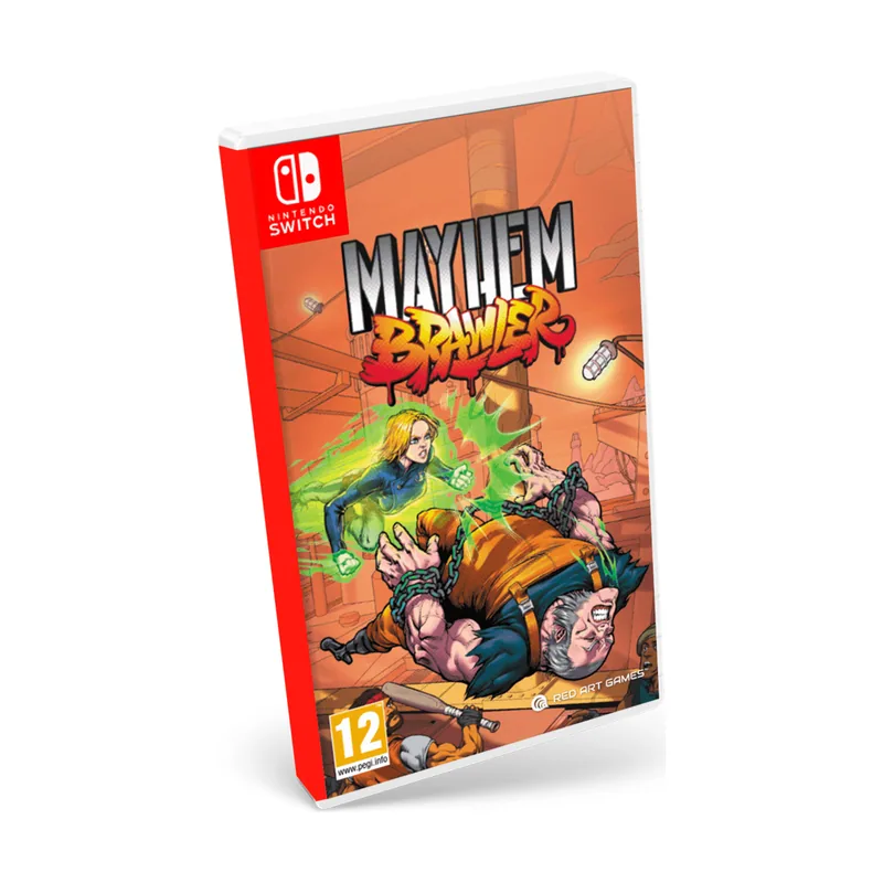 Red Art Games Mayhem Brawler Switch