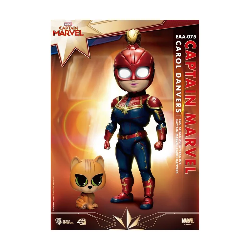 Beast Kingdom Figura Marvel Capitan Marvel Carol Danvers