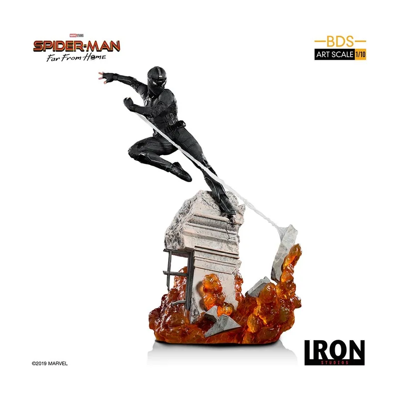 Iron Studios Figura Bds Art Scale 1/10 Marvel Spider-Man Lejos De Casa Night Monkey