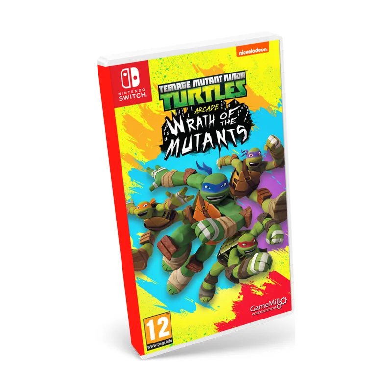 GameMill Entertainment Teenage Mutant Ninja Turtles Arcade Wrath of the Mutants Switch