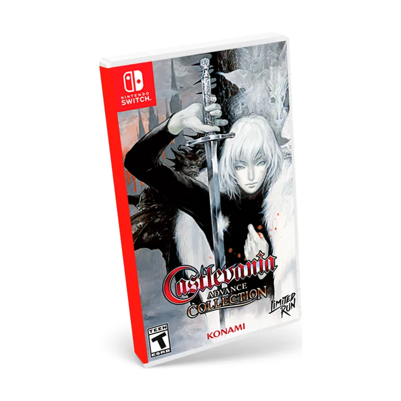 Limited Run Games Castlevania Advance Collection Edition Aria of Sorrow Cover Switch