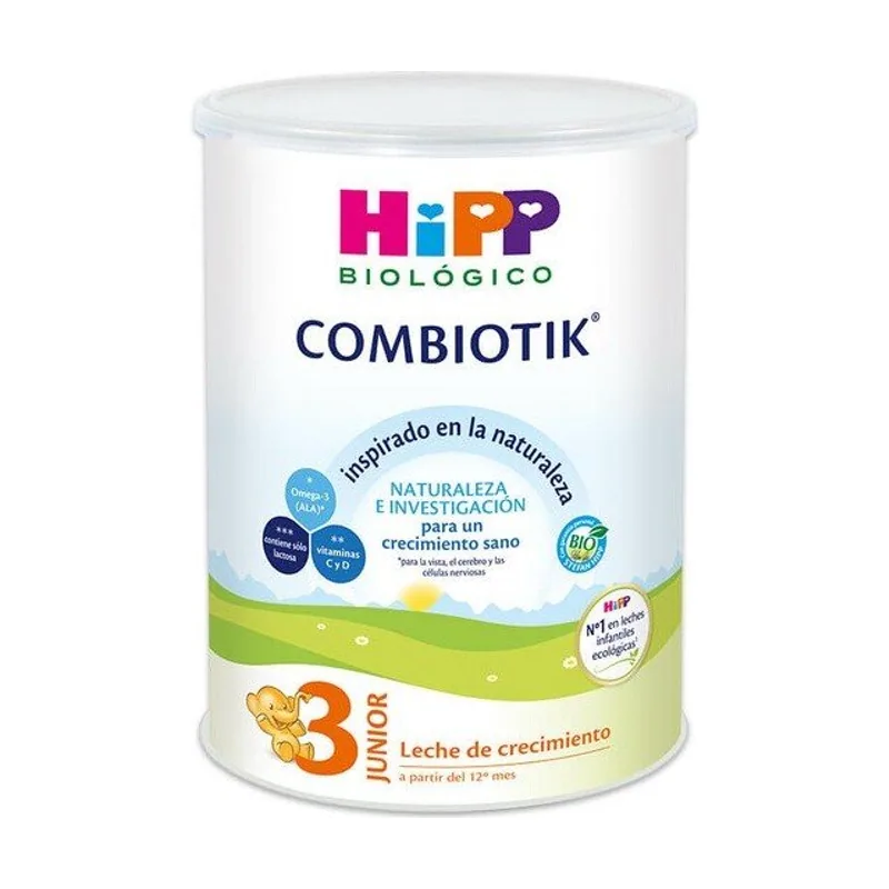 Hipp COMBIOTIK 3 Leche de Crecimiento Ecológica 800gr
