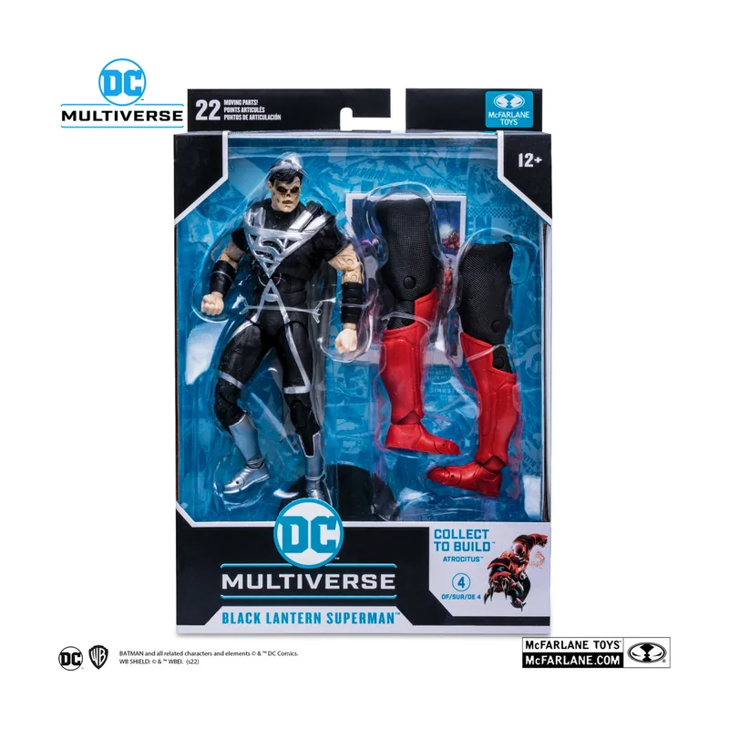 McFarlane Toys Figura DC Comics Blackest Night Superman