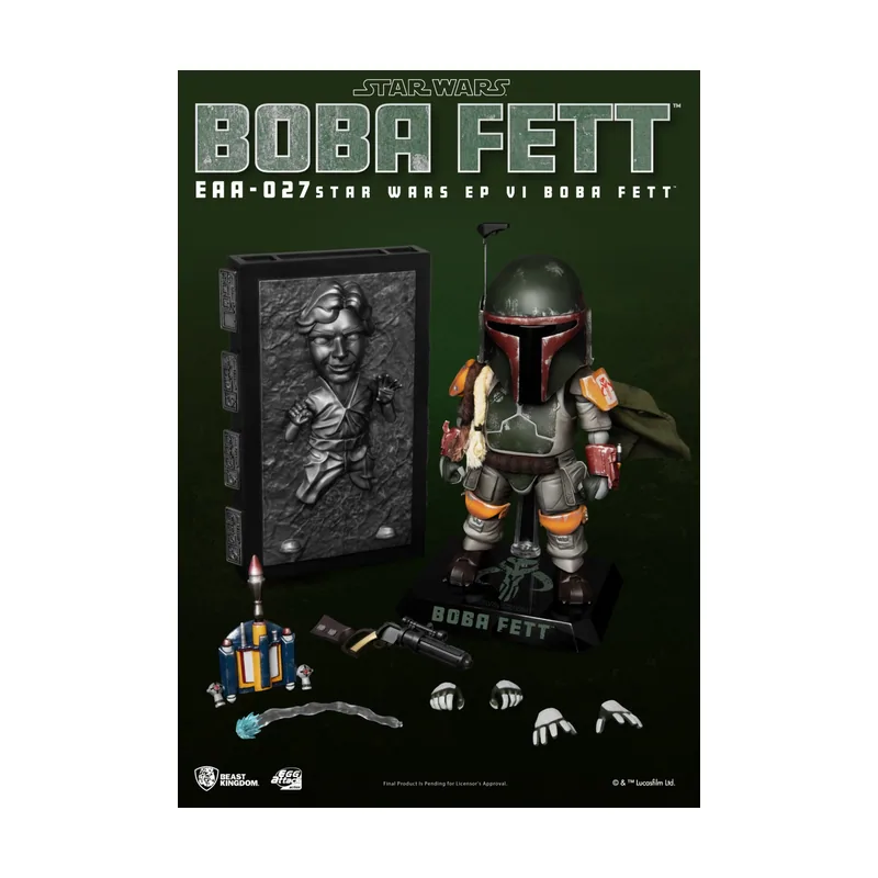 Beast Kingdom Figura Egg Attack Star Wars Episodio Vi Boba Fett