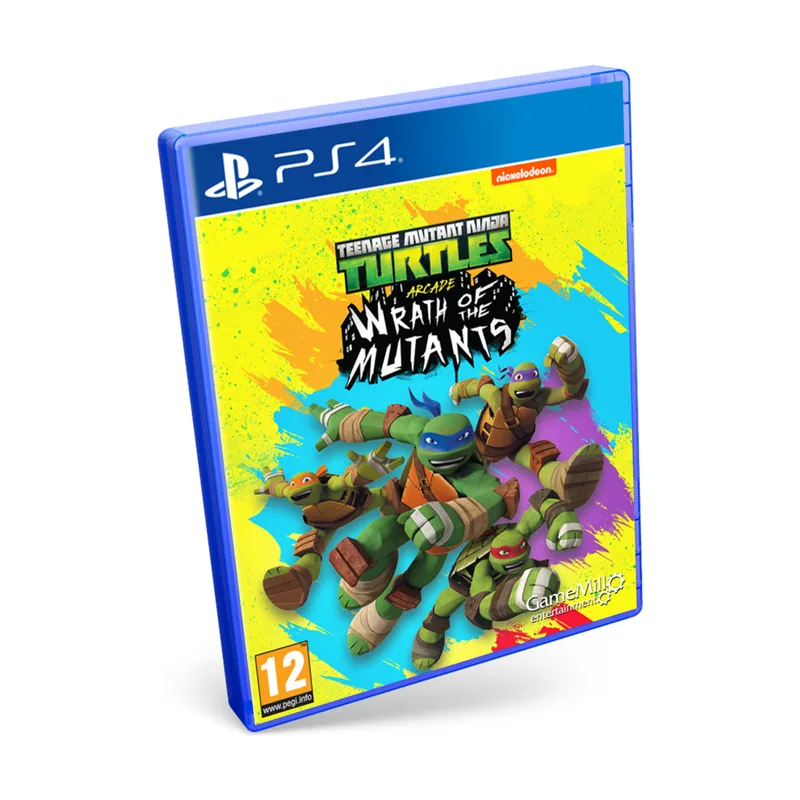 GameMill Entertainment Teenage Mutant Ninja Turtles Arcade Wrath of the Mutants PS4