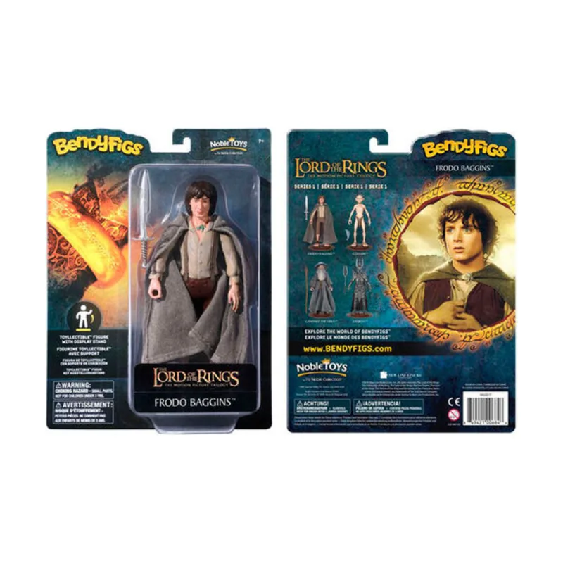 The Noble Collection Figura El Señor De Los Anillos Bendyfigs Frodo Baggins