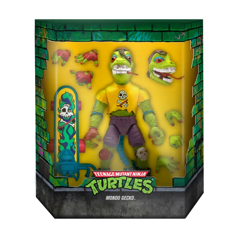 Super 7 Figura Ultimates Las Tortugas Ninja Mondo Gecko
