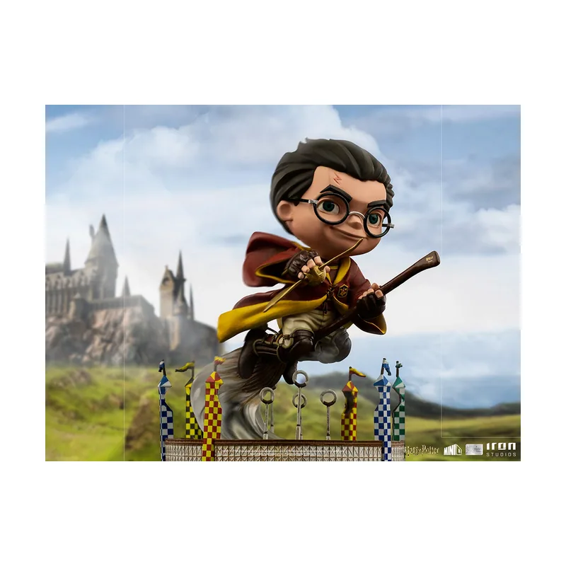 Iron Studios Figura Minico Harry Potter En Partido Quidditch