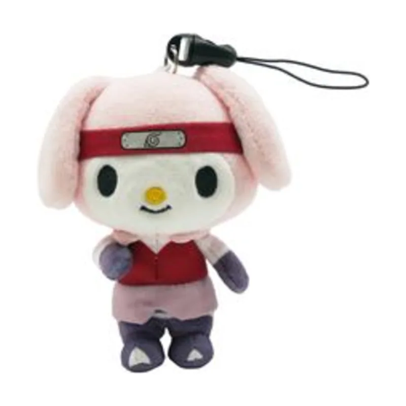 MadCow Sakura My Melody Llavero 10 cm Naruto Shippuden & Hello Kitty