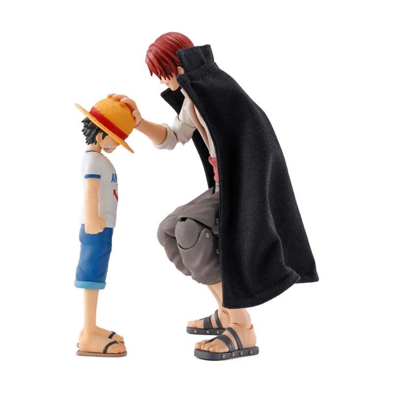 Tamashii Nations Pack Figuras Shanks y Luffy Niño One Piece SH FIguarts Tamashii