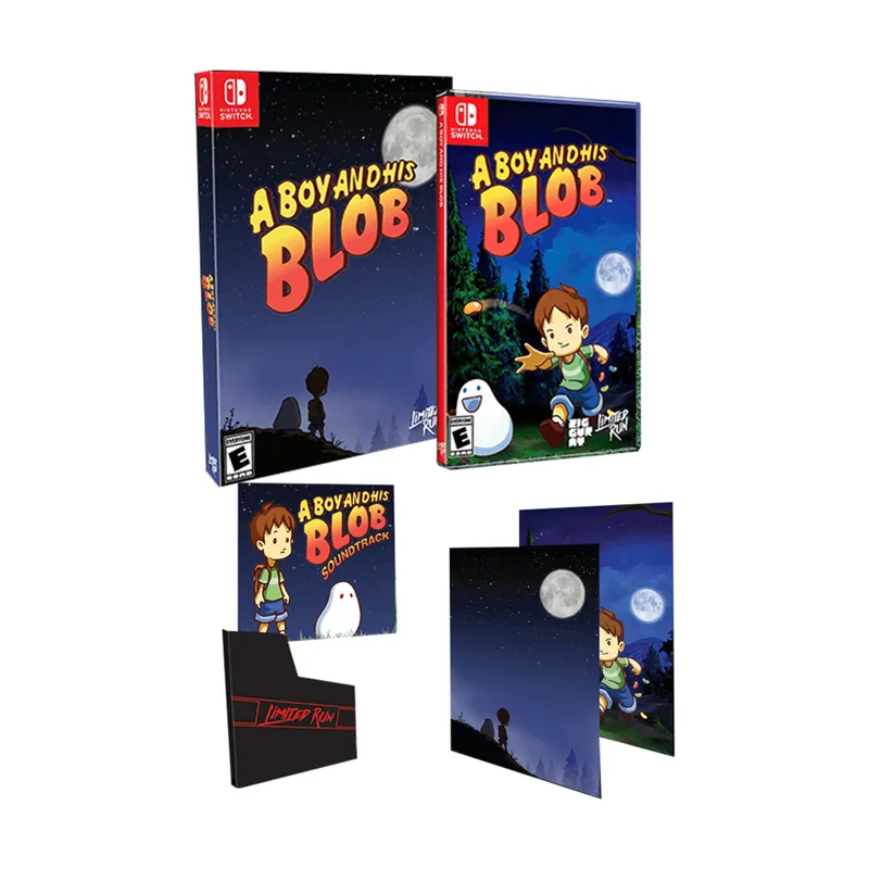 Limited Run Games A Boy and His Blob Deluxe Edition Switch