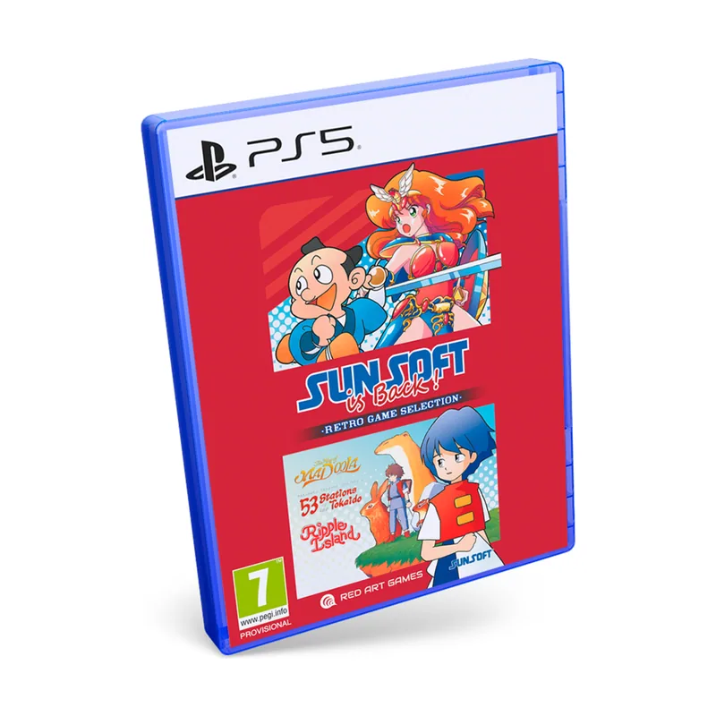 Red Art Games Sunsoft is back! Selección de juegos Retro PS5