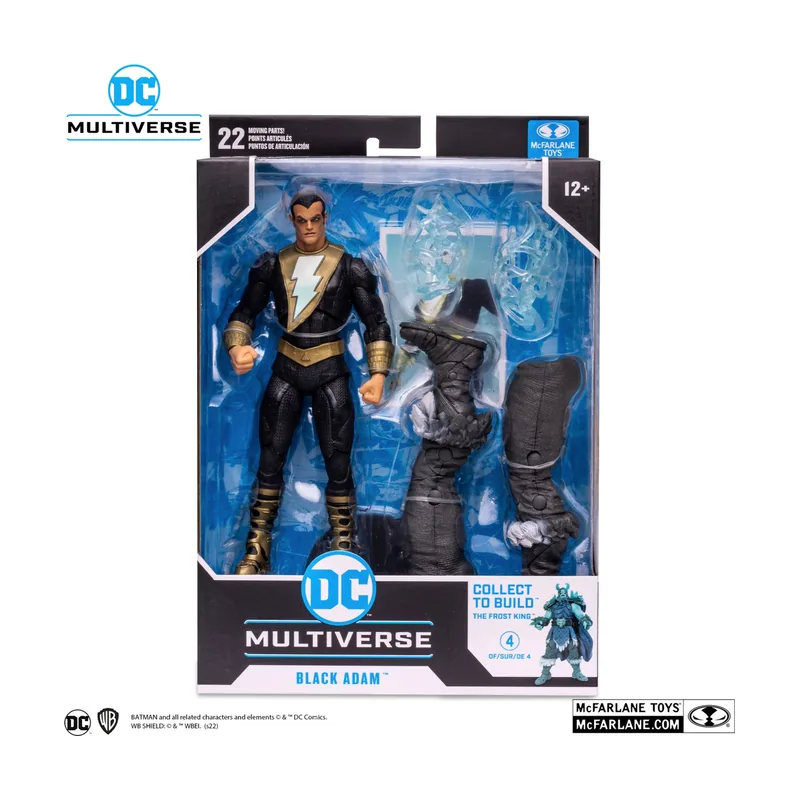 McFarlane Toys Figura DC Comics La Liga De La Justicia Invierno Interminable Black Adam