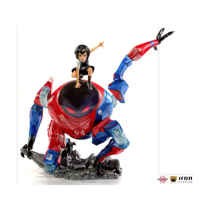Iron Studios Figura Bds Art Scale 1/10 Marvel Spider-Man Un Universo Peni Parker