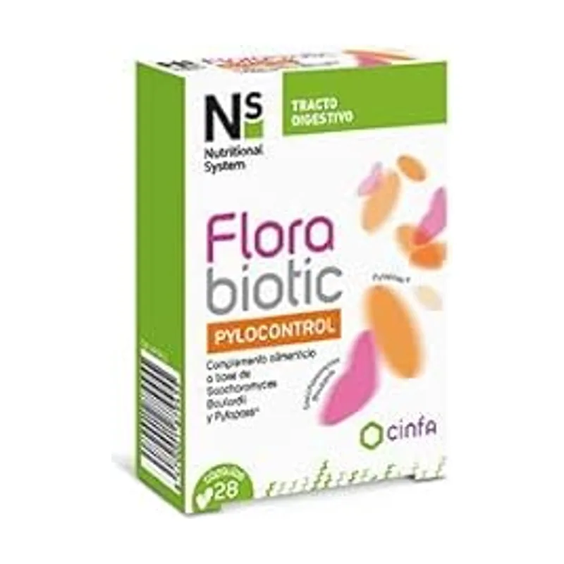 Nutritional System Florabiotic Pylocontrol Cápsulas 28