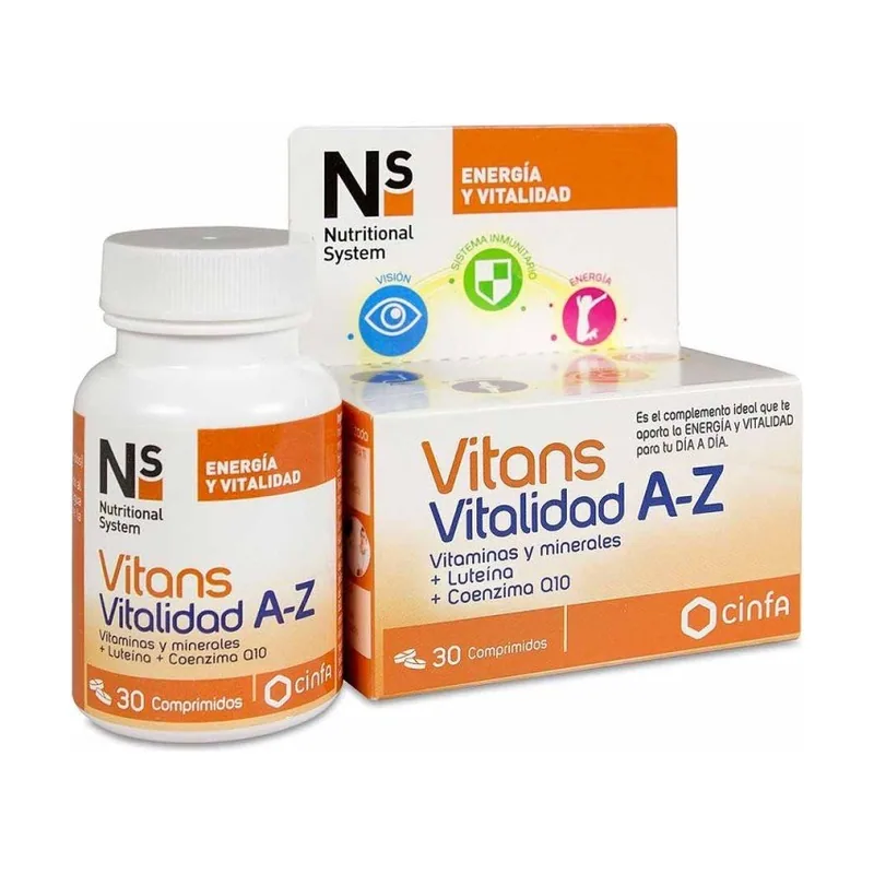 Nutritional System Ns Vitans Vitalidad A-Z 30 cápsulas