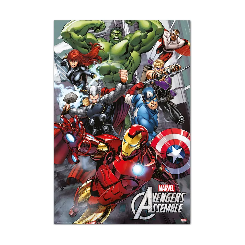 Erik Editores Poster Marvel Los Vengadores Unidos