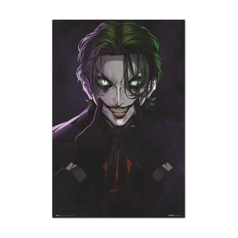 Erik Editores Poster DC Comics Joker Anime