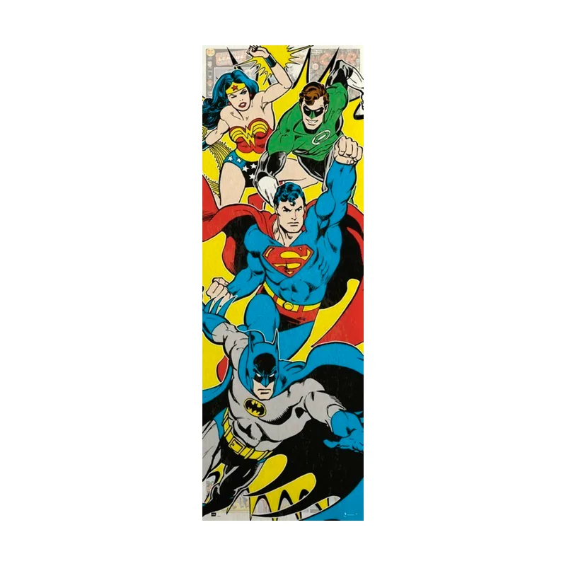Erik Editores Poster Puerta DC Comics DCorg