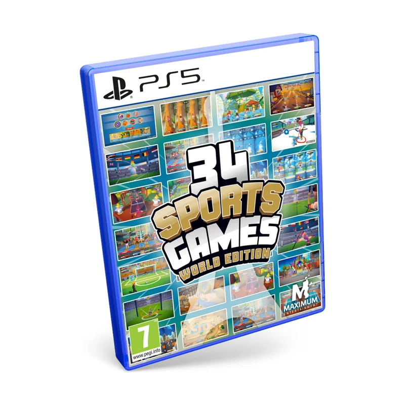 Maximum Entertainment 34 Sports Games World Edition PS5