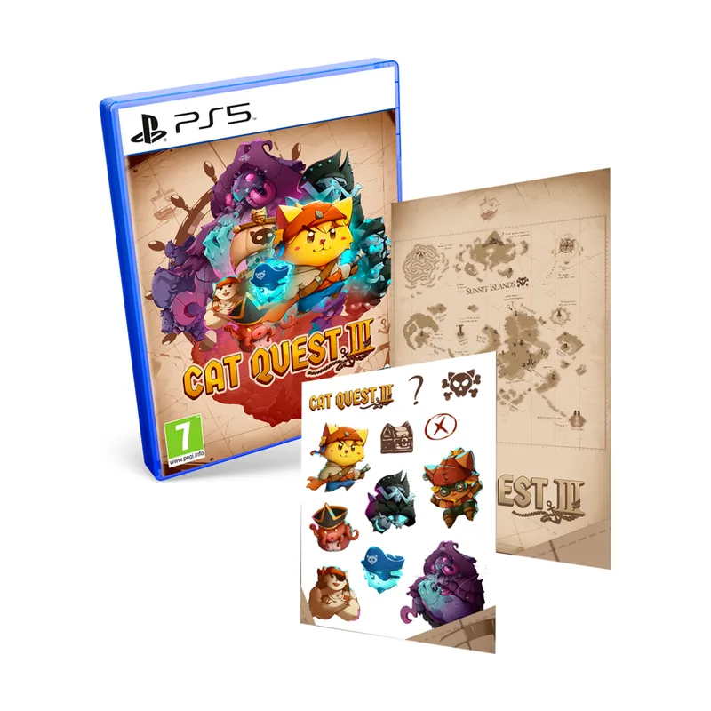 Pqube Cat Quest III PS5