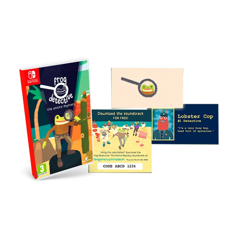 Fangamer Frog Detective The Entire Mystery Switch