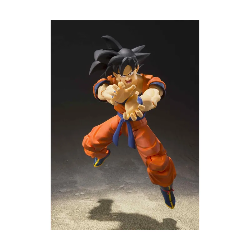 Tamashii Nations Figura Son Goku Dragon Ball Z Saiyan Raised On Earth SH Figuarts Re-Run