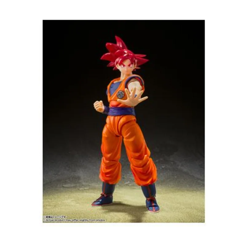 Bandai Super Saiyan God Son Goku Saiyan God of Virtue Fig. 14 cm Dragon Ball Super SH Figuarts