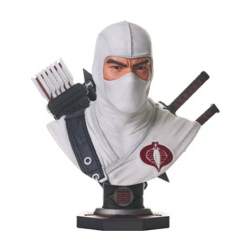 Diamond Comics Distributors Stormshadow Busto Escala 1/2 G.I. Joe Legends In 3D