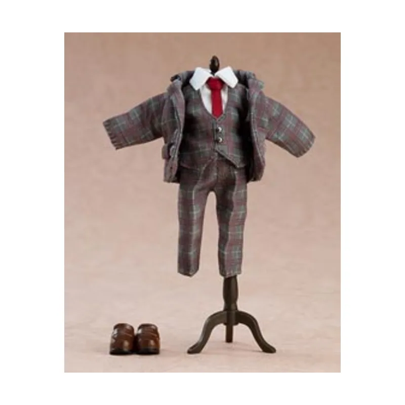 Good Smile Nendoroid Doll Outfit Set Suit Plaid Nendoroid Doll
