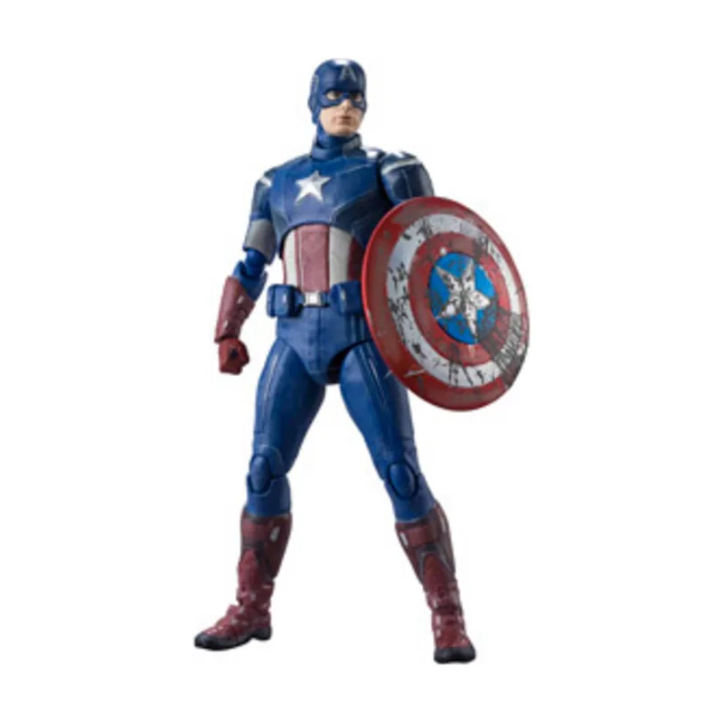 Bandai Capitan America Avengers Assemble Edition Figura 15 cm Marvel Avengers Sh Figuarts