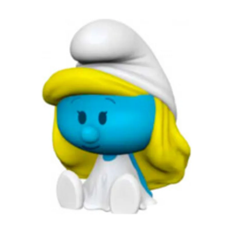 Plastoy Pitufina Chibi Hucha 16 cm Pvc Los Pitufos