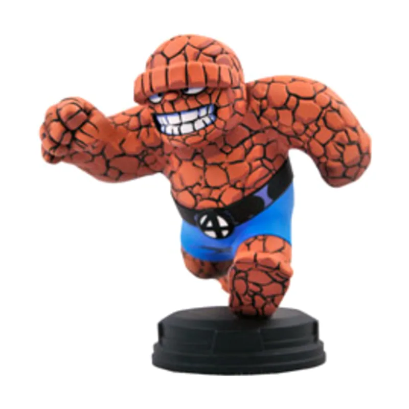 Diamond Comics Distributors The Thing Estatua 10 cm Marvel Animated Style