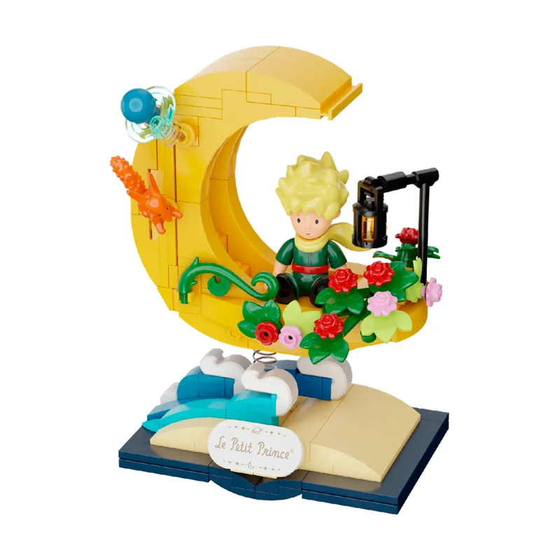 Pantasy Starry Ride Moon Set De Construcción 13,4 cm El Principito Skatekart Series