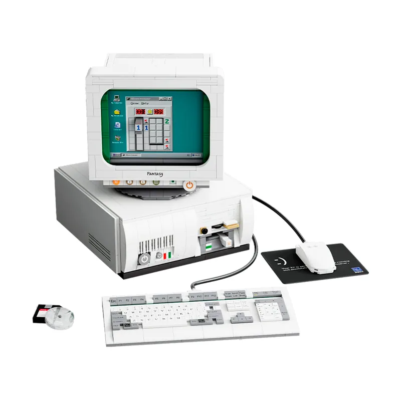 Pantasy Retro Computer Set Construcción 24 cm Joyside Series