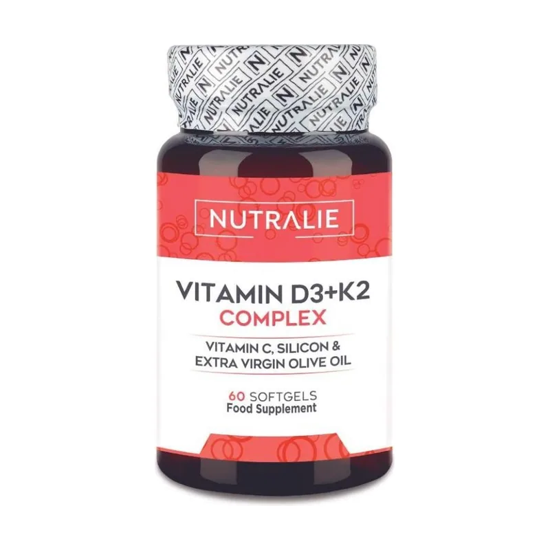 Nutralie Vitamina D3+K2 Complex 60 Cápsulas