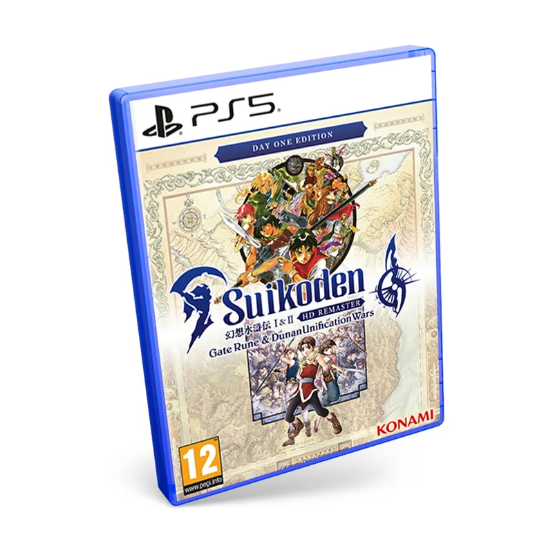 Konami Suikoden I & II HD Remaster Gate Rune & Dunan Unification Wars