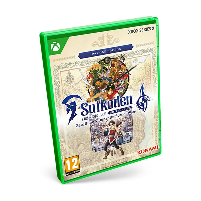 Konami Suikoden 1 y 2 HD Remaster Edición Day One Xbox Series