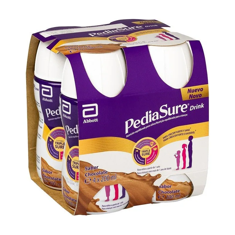 Abbott PediaSure Drink Chocolate 4x200ML