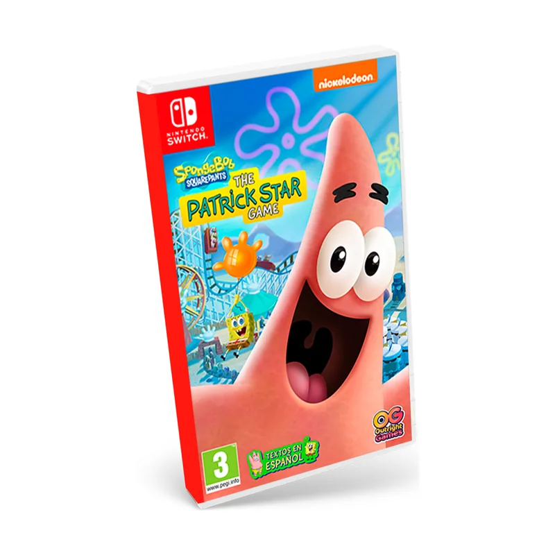 Nickelodeon Bob Esponja The Patrick Star Game Switch