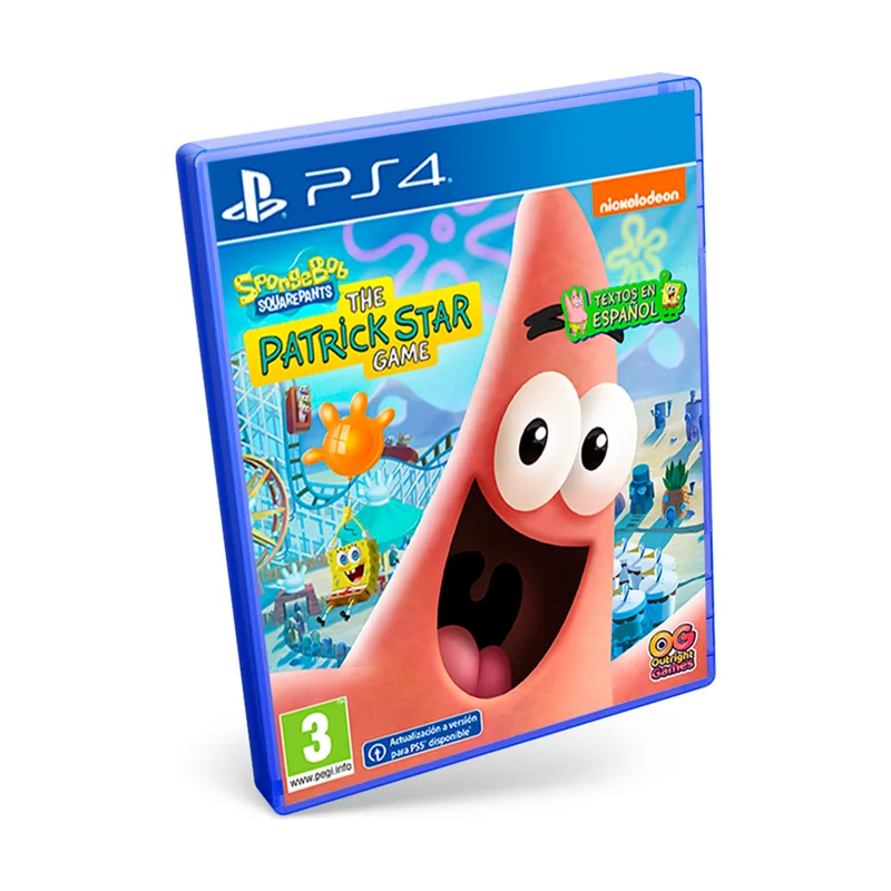Nickelodeon Bob Esponja The Patrick Star Game PS4