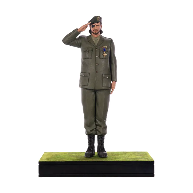 First 4 Figures Figura Big Boss Requiem Snake Eater Estatua Resina Metal Gear Solid 3 55 cm Standard Edition