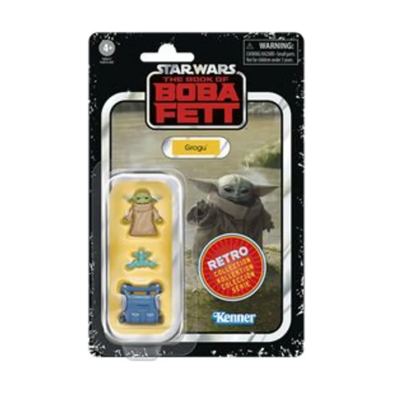 Hasbro Grogu Fig. 9,5 cm Star Wars The Book Of Boba Fett Retro Collection
