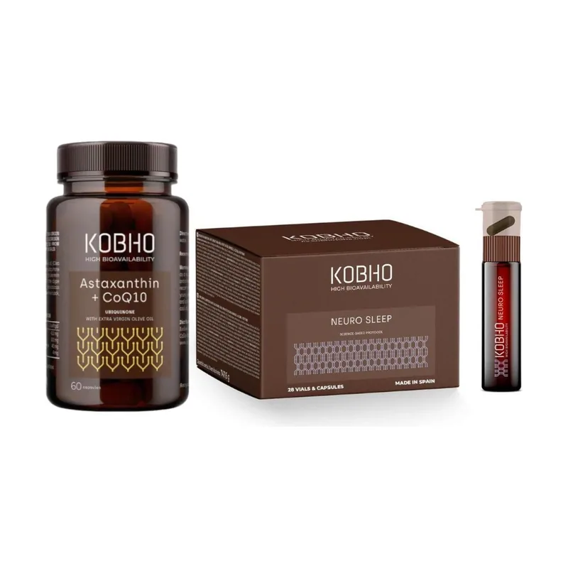 Kobho Labs Pack Descanso y Energía 1 Mes Suplementación