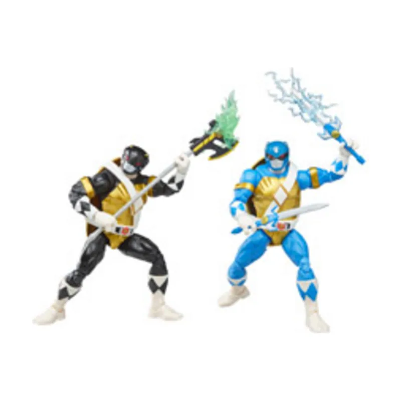 Hasbro Donatello & Leonardo Set 2 Fig 15 cm Power Rangers & Tmnt Lightning Col F29675L0
