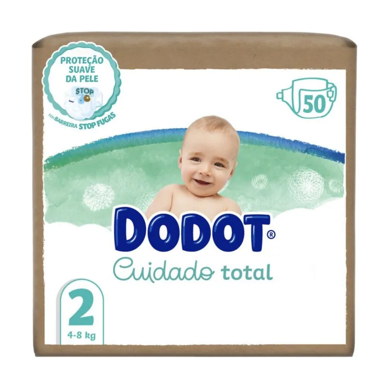 Dodot Pañales Cuidado Total Talla 2 50 unidades