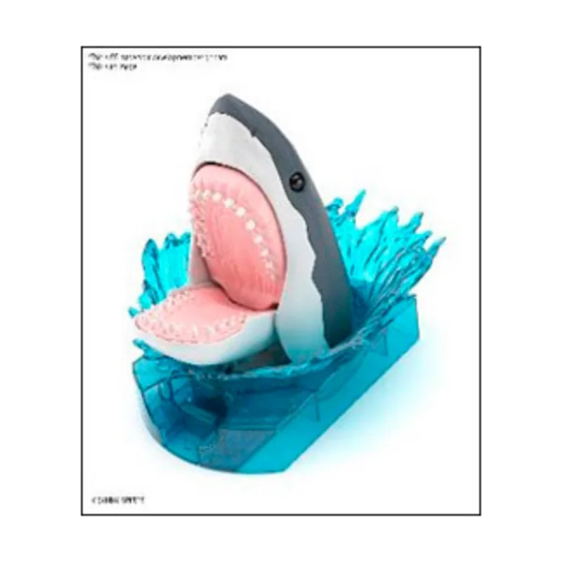 Bandai Great White Shark Figura Exploding Lab Nature Plastic Model Kit