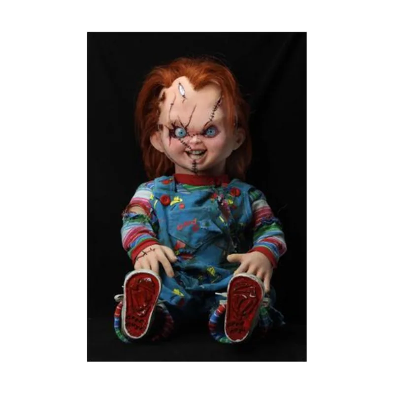 National Entertainment Collectibles Assoc. Chucky Replica Escala 1:1 Pvc 76 cm Life Size La Novia De Chucky Re-Issue